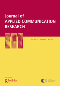 Cover image for Journal of Applied Communication Research, Volume 43, Issue 2, 2015