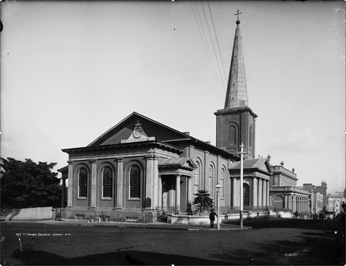 Figure 4. St James’ Church, Sydney, date unknown.