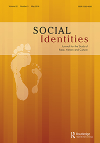 Cover image for Social Identities, Volume 22, Issue 3, 2016