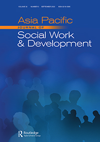 Cover image for Asia Pacific Journal of Social Work and Development, Volume 32, Issue 3, 2022