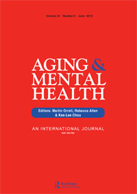 Cover image for Aging & Mental Health, Volume 23, Issue 6, 2019