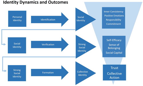 Figure 1. Identity dynamics and outcomes.