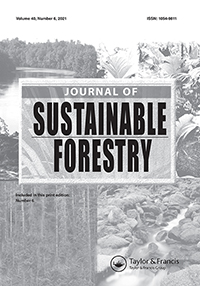 Cover image for Journal of Sustainable Forestry, Volume 40, Issue 6, 2021