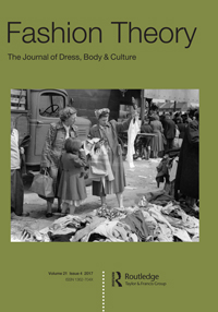 Cover image for Fashion Theory, Volume 21, Issue 4, 2017