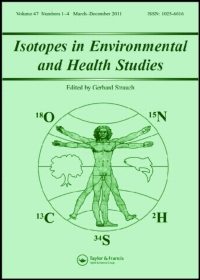 Cover image for Isotopes in Environmental and Health Studies, Volume 18, Issue 10, 1982