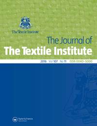 Cover image for The Journal of The Textile Institute, Volume 107, Issue 11, 2016