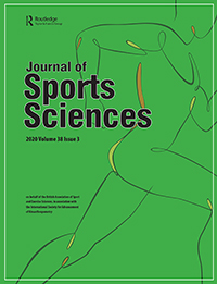 Cover image for Journal of Sports Sciences, Volume 38, Issue 3, 2020