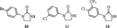 Figure 2 Structure of compounds 10, 11 and 14.