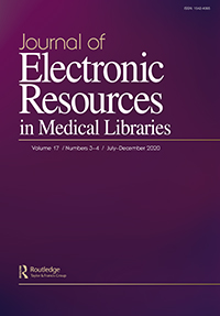 Cover image for Journal of Electronic Resources in Medical Libraries, Volume 17, Issue 3-4, 2020