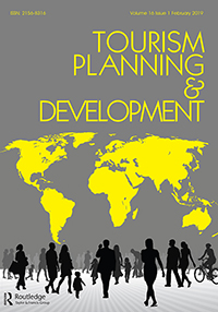 Cover image for Tourism Planning & Development, Volume 16, Issue 1, 2019