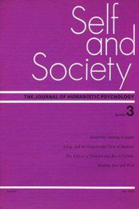 Cover image for Self & Society, Volume 1, Issue 3, 1973