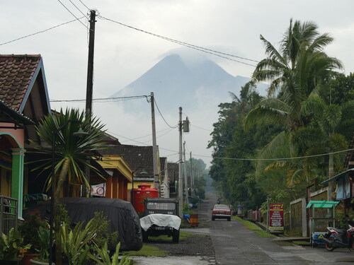 Figure 4 Huntap Pagerjurang at the base of Mount Merapi.