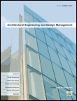 Cover image for Architectural Engineering and Design Management, Volume 8, Issue 1, 2012