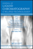 Cover image for Journal of Liquid Chromatography & Related Technologies, Volume 22, Issue 5, 1999