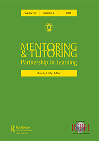 Cover image for Mentoring & Tutoring: Partnership in Learning, Volume 31, Issue 3, 2023