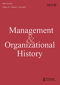 Cover image for Management & Organizational History, Volume 19, Issue 2, 2024