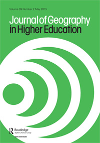 Cover image for Journal of Geography in Higher Education, Volume 39, Issue 2, 2015