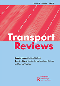 Cover image for Transport Reviews, Volume 38, Issue 4, 2018
