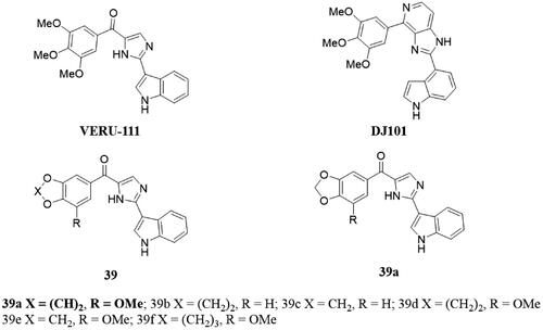 Figure 28. VERU-111 analogs of 39.