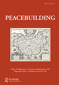 Cover image for Peacebuilding, Volume 11, Issue 4, 2023