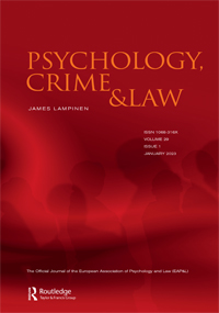 Cover image for Psychology, Crime & Law, Volume 29, Issue 1, 2023