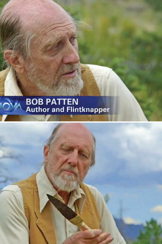 Figure 7. Patten regularly provided public demonstrations, and was featured on television documentaries. Here shown on the PBS NOVA documentary Making North America – Human (Citation2015).
