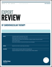 Cover image for Expert Review of Cardiovascular Therapy, Volume 16, Issue 6, 2018