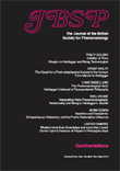 Cover image for Journal of the British Society for Phenomenology, Volume 41, Issue 2, 2010