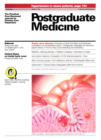 Cover image for Postgraduate Medicine, Volume 93, Issue 4, 1993