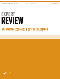 Cover image for Expert Review of Pharmacoeconomics & Outcomes Research, Volume 20, Issue 6, 2020