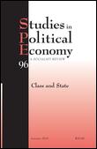 Cover image for Studies in Political Economy, Volume 3, Issue 1, 1980