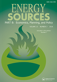 Cover image for Energy Sources, Part B: Economics, Planning, and Policy, Volume 13, Issue 7, 2018
