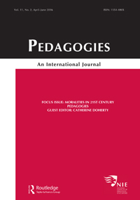 Cover image for Pedagogies: An International Journal, Volume 11, Issue 2, 2016