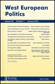 Cover image for West European Politics, Volume 25, Issue 2, 2002