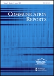 Cover image for Communication Reports, Volume 2, Issue 1, 1989