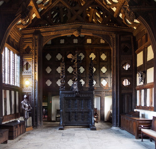 Figure 5. Spere truss at Rufford Old Hall, Lancashire, late fifteenth century (photo: Francis Franklin, CC BY 4.0)