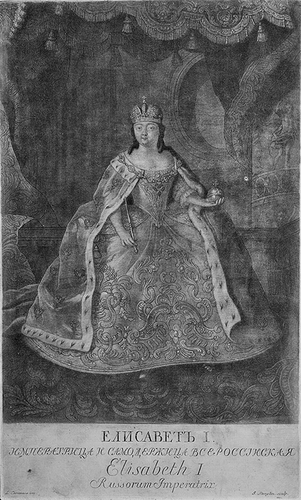 FIGURE 1 Elizabeth Petrovna frontispiece.