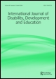 Cover image for International Journal of Disability, Development and Education, Volume 34, Issue 3, 1987