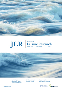 Cover image for Journal of Leisure Research, Volume 51, Issue 1, 2020