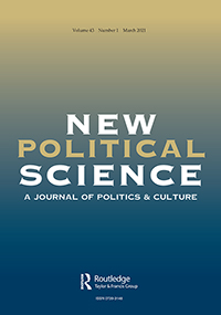 Cover image for New Political Science, Volume 43, Issue 1, 2021