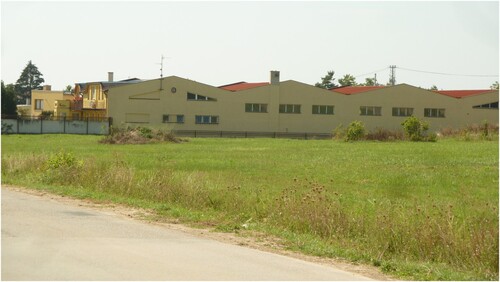 Figure 5. Industrial zone in Šlapanice.
