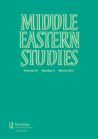 Cover image for Middle Eastern Studies, Volume 53, Issue 2, 2017