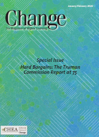 Cover image for Change: The Magazine of Higher Learning, Volume 54, Issue 1, 2022