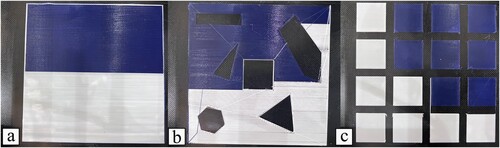 Figure 20. Cooperative printing of three different single-layer objects.