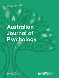Cover image for Australian Journal of Psychology, Volume 73, Issue 3, 2021