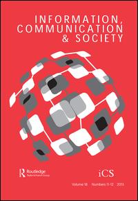 Cover image for Information, Communication & Society, Volume 4, Issue 1, 2001