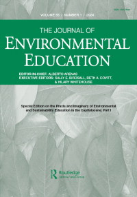 Cover image for The Journal of Environmental Education, Volume 55, Issue 1, 2024