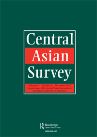 Cover image for Central Asian Survey, Volume 41, Issue 4, 2022