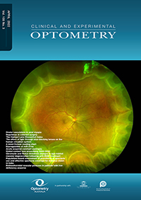 Cover image for Clinical and Experimental Optometry, Volume 105, Issue 3, 2022