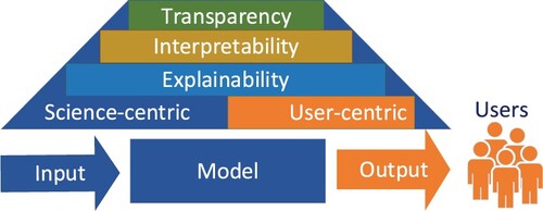 Figure 1. The scope of transparency, interpretability, and explainability.